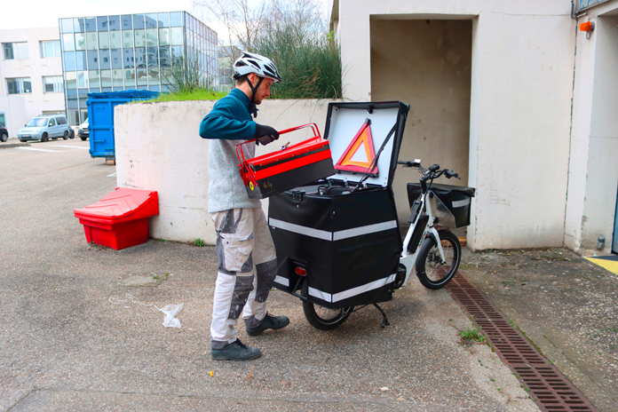 Vélo cargo pour artisans