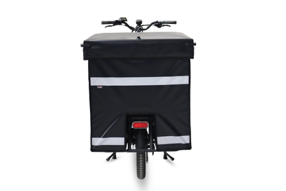 Zoom box arrière vélo cargo